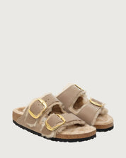 Birkenstock Arizona Shearling beige para mujer