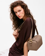 Bandolera Tous Infinity taupe para mujer