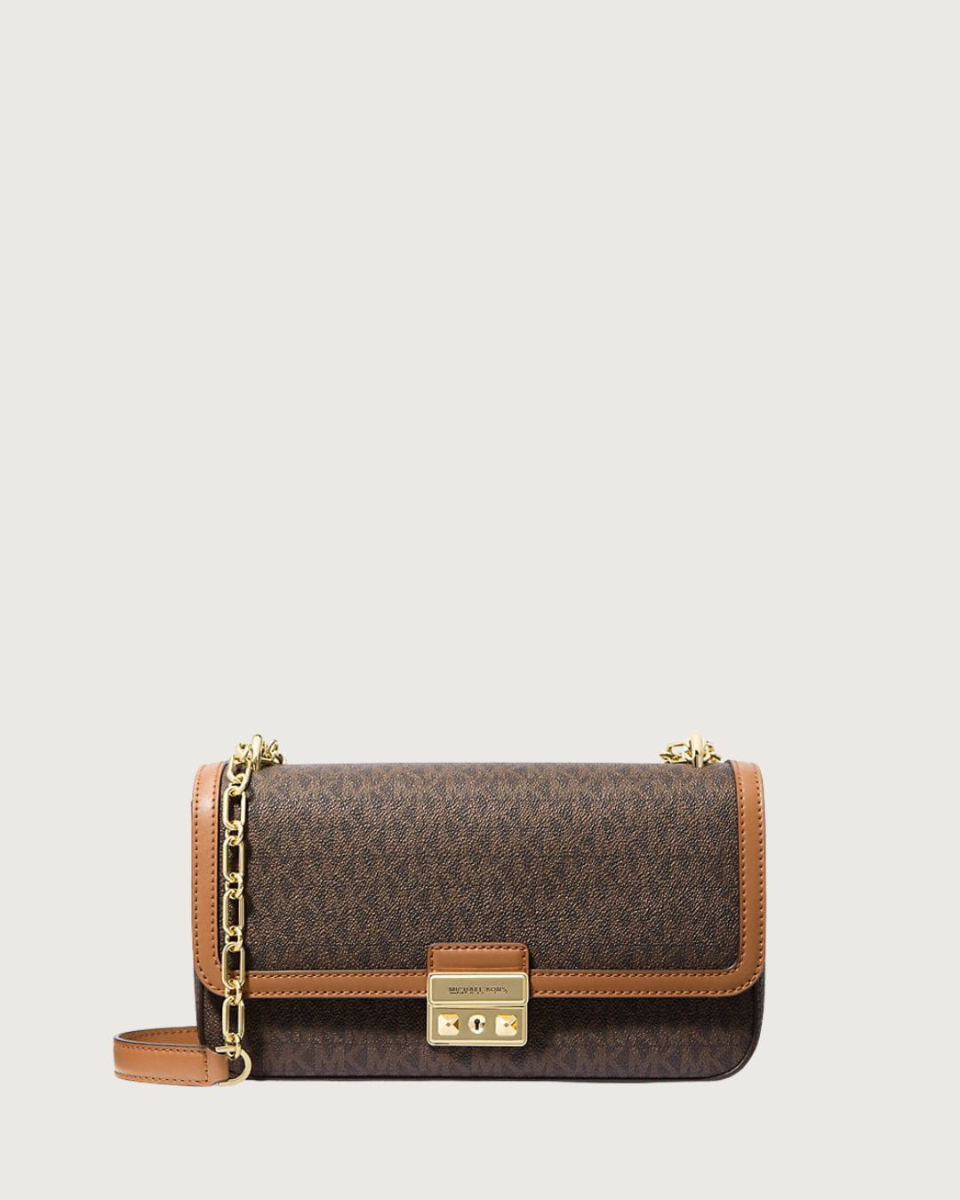 Bandolera Tribeca Michael Kors marrón - imagen 1