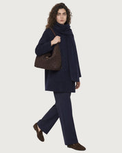 Bolso Gianni Chiarini Aurelie grande marrón para mujer