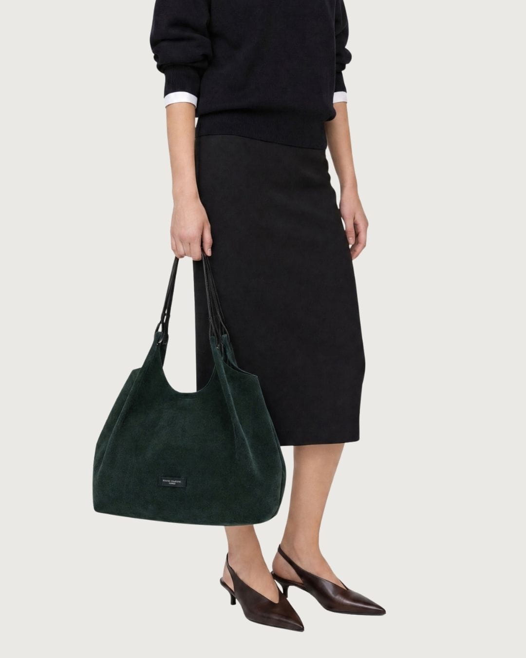 Bolso Gianni Chiarini Dua grande verde para mujer