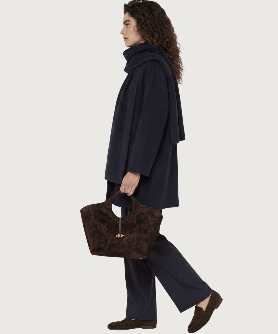 Bolso Gianni Chiarini Infinity marrón para mujer
