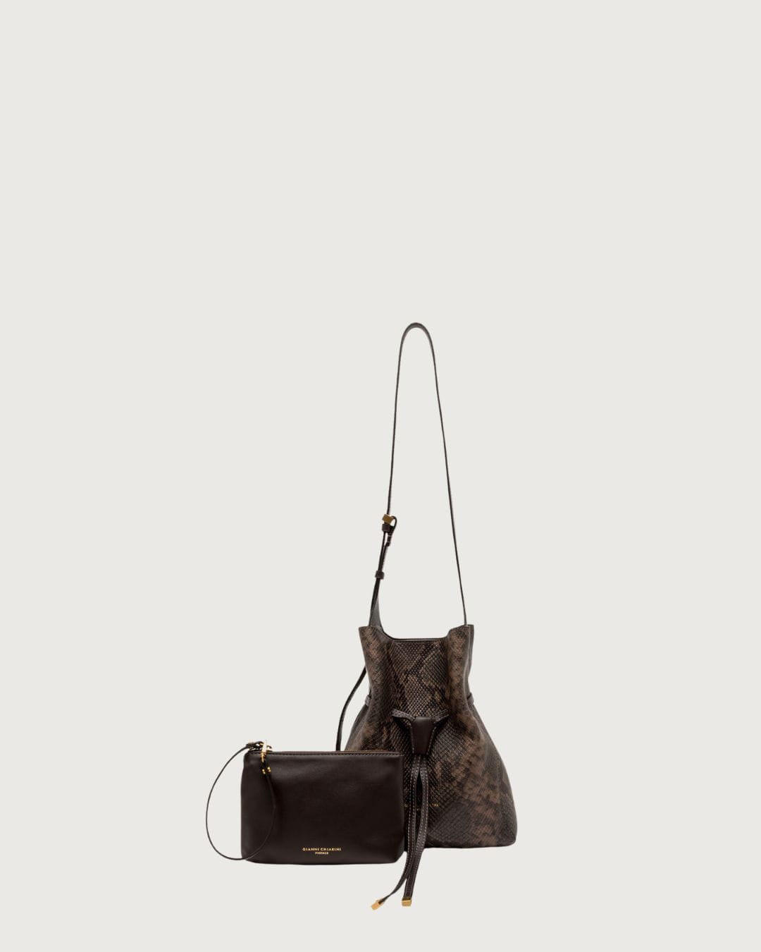 Bandolera Gianni Chiarini Sienna serpiente