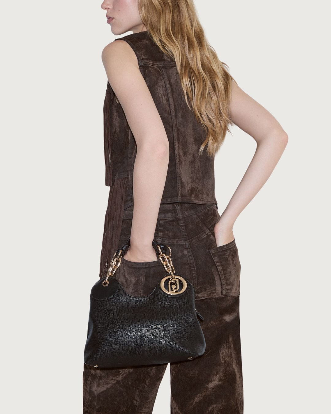 Bolso pequeño Liu Jo negro para mujer
