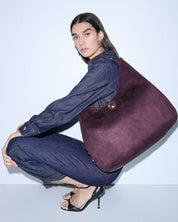 Bolso Liu Jo burdeos para mujer