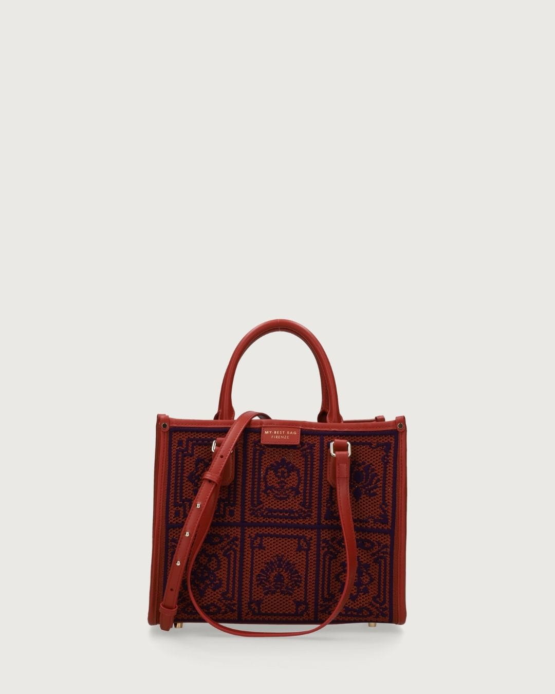 Bolso My Best Bag Athena Lhasa rojo para mujer