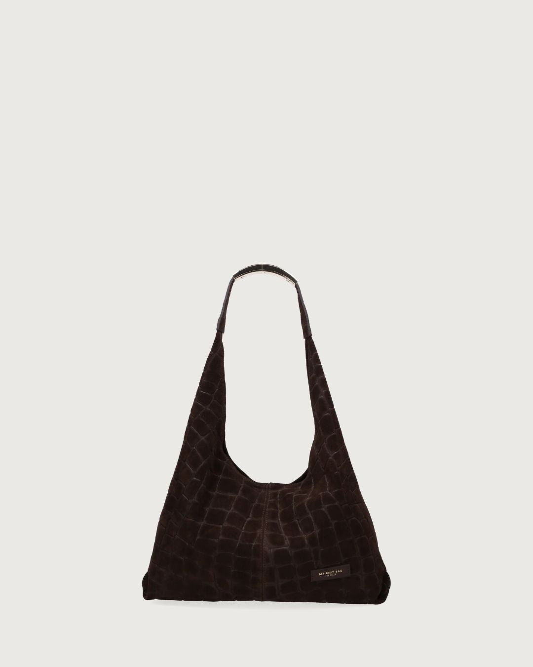 Bolso My best bag Ellisse marrón pequeño para mujer
