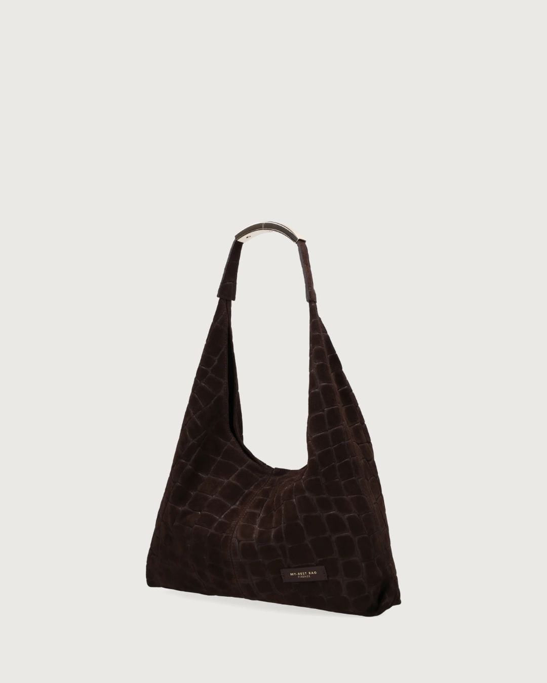 Bolso My best bag Ellisse marrón pequeño para mujer
