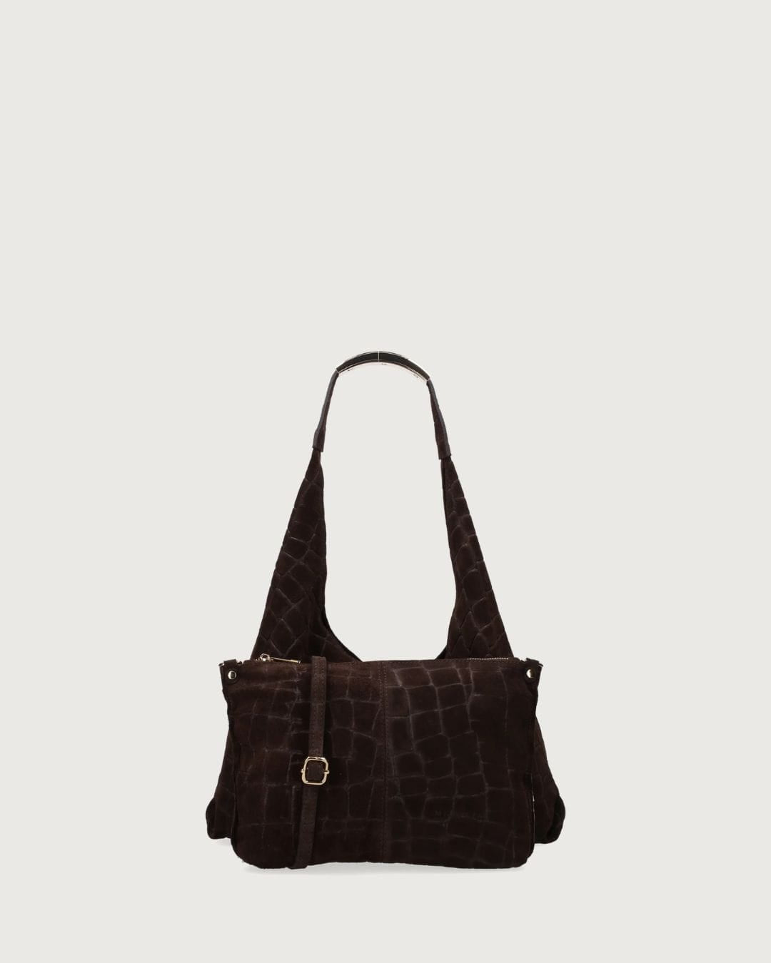 Bolso My best bag Ellisse marrón pequeño para mujer