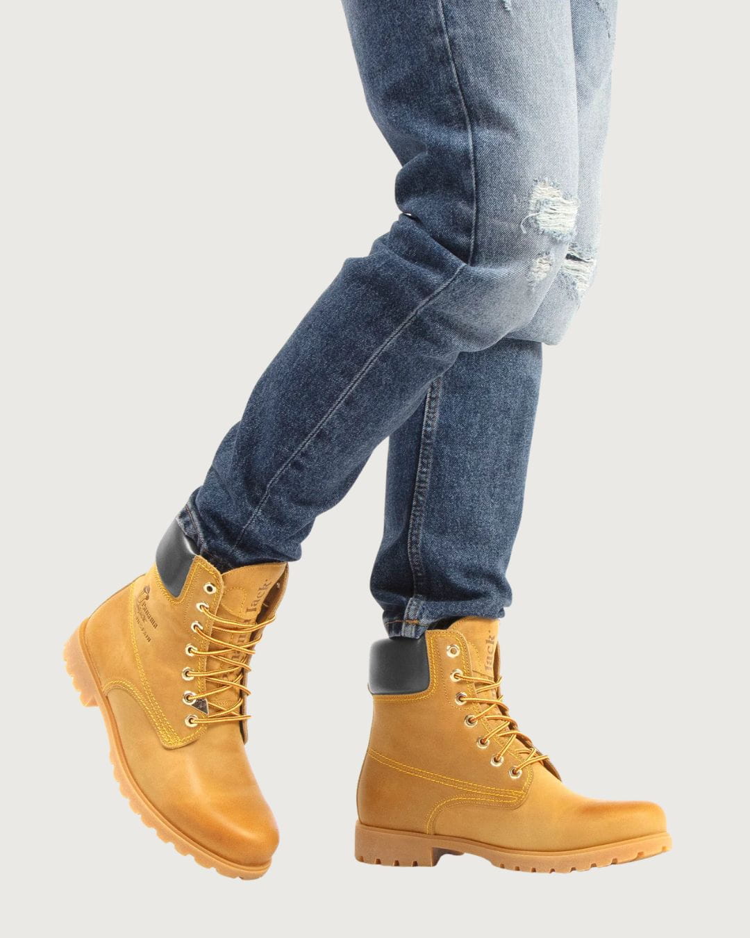 Botín Panama Jack 03 amarillo para hombre