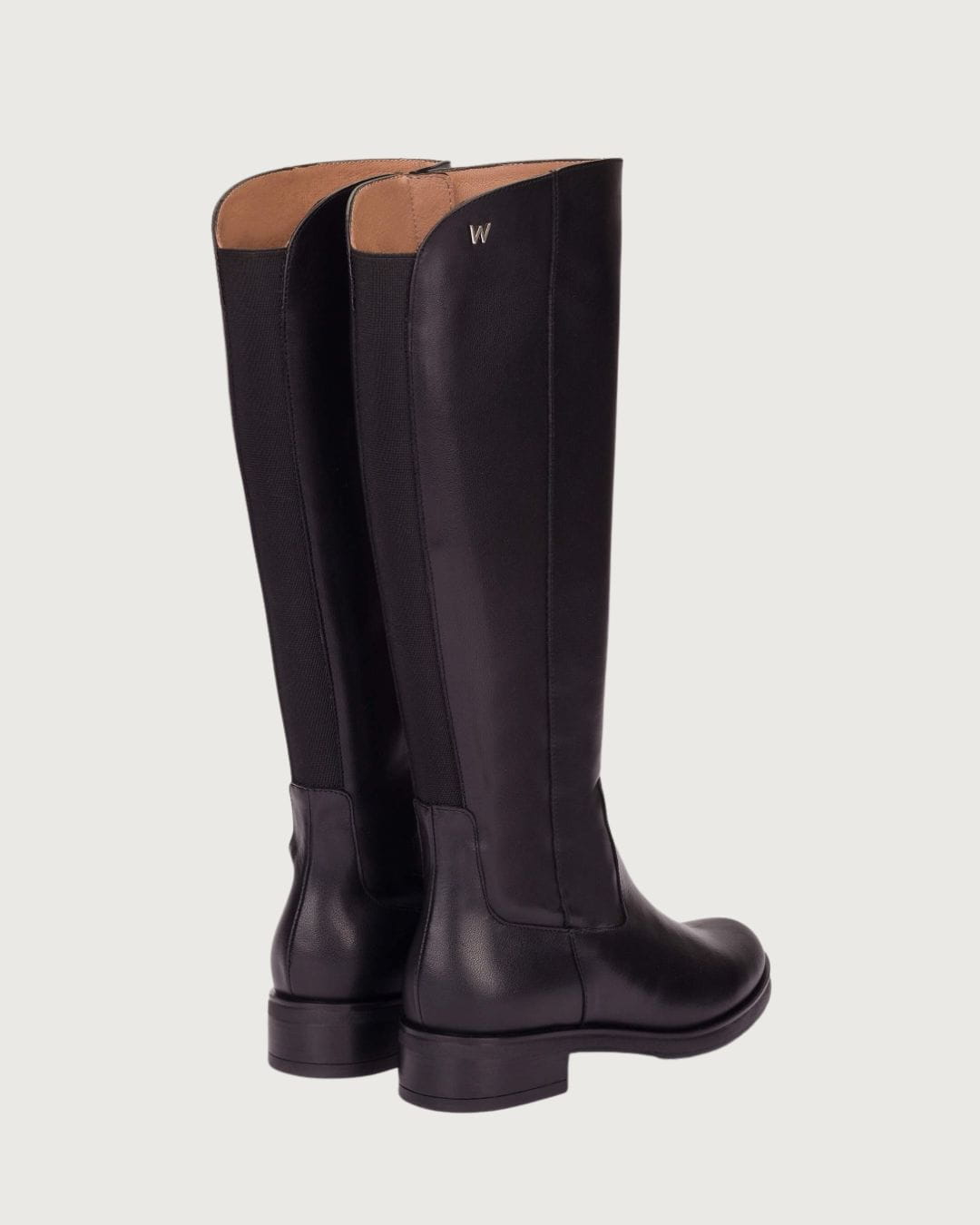 Bota Wonders plata para mujer