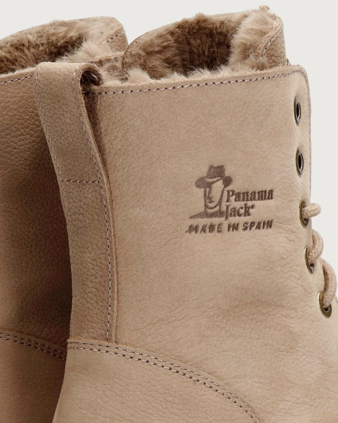 Bota Panama Jack Padma taupe para mujer