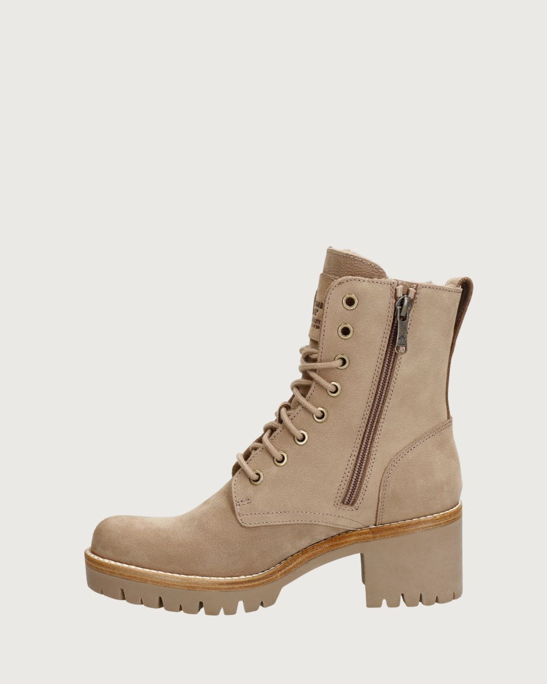 Bota Panama Jack Padma taupe para mujer
