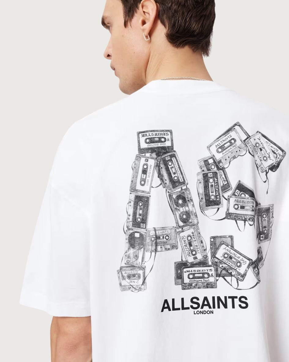 Camiseta All Saints oversized