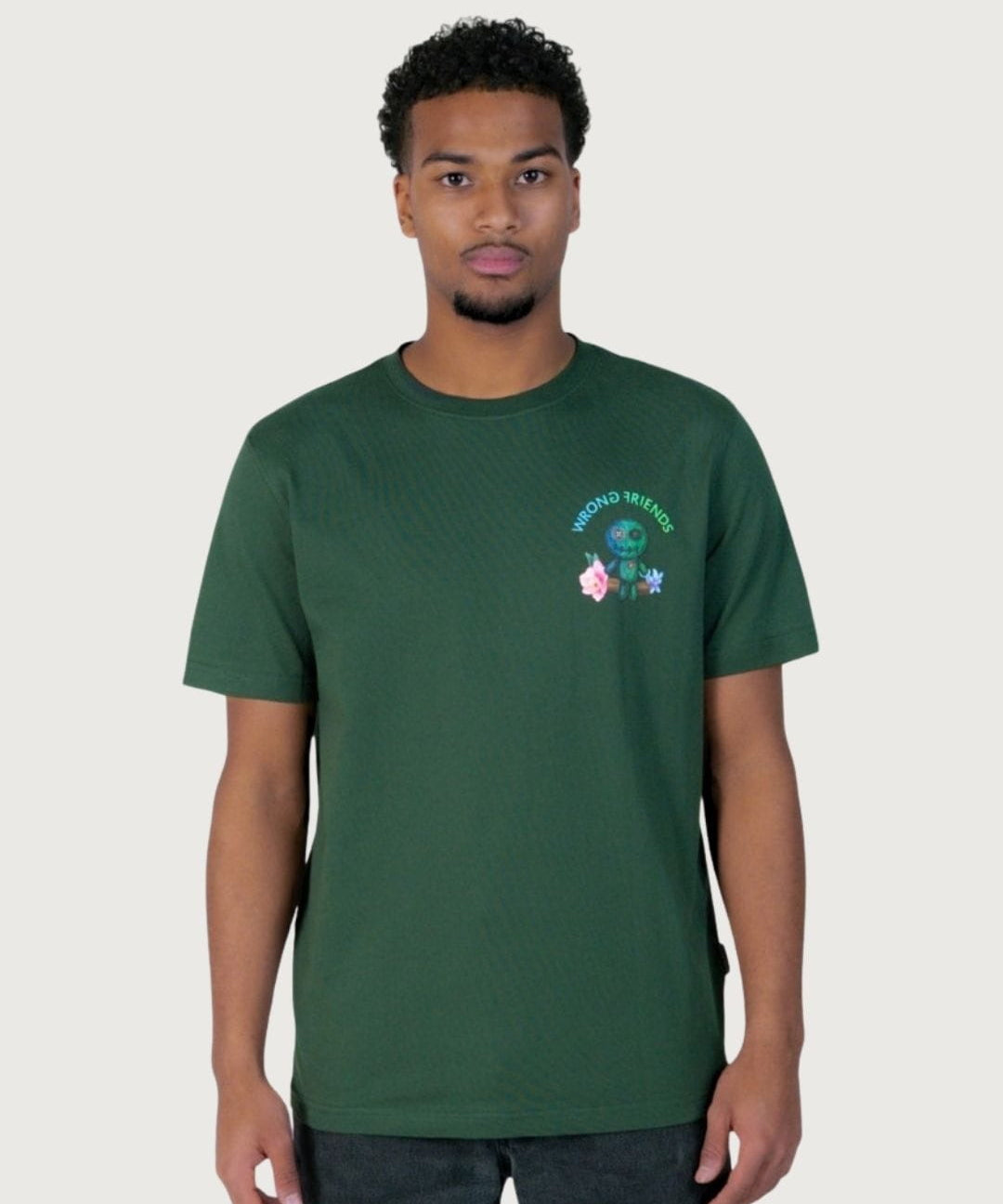 Camiseta Denver Wrong Friends negro para hombre
