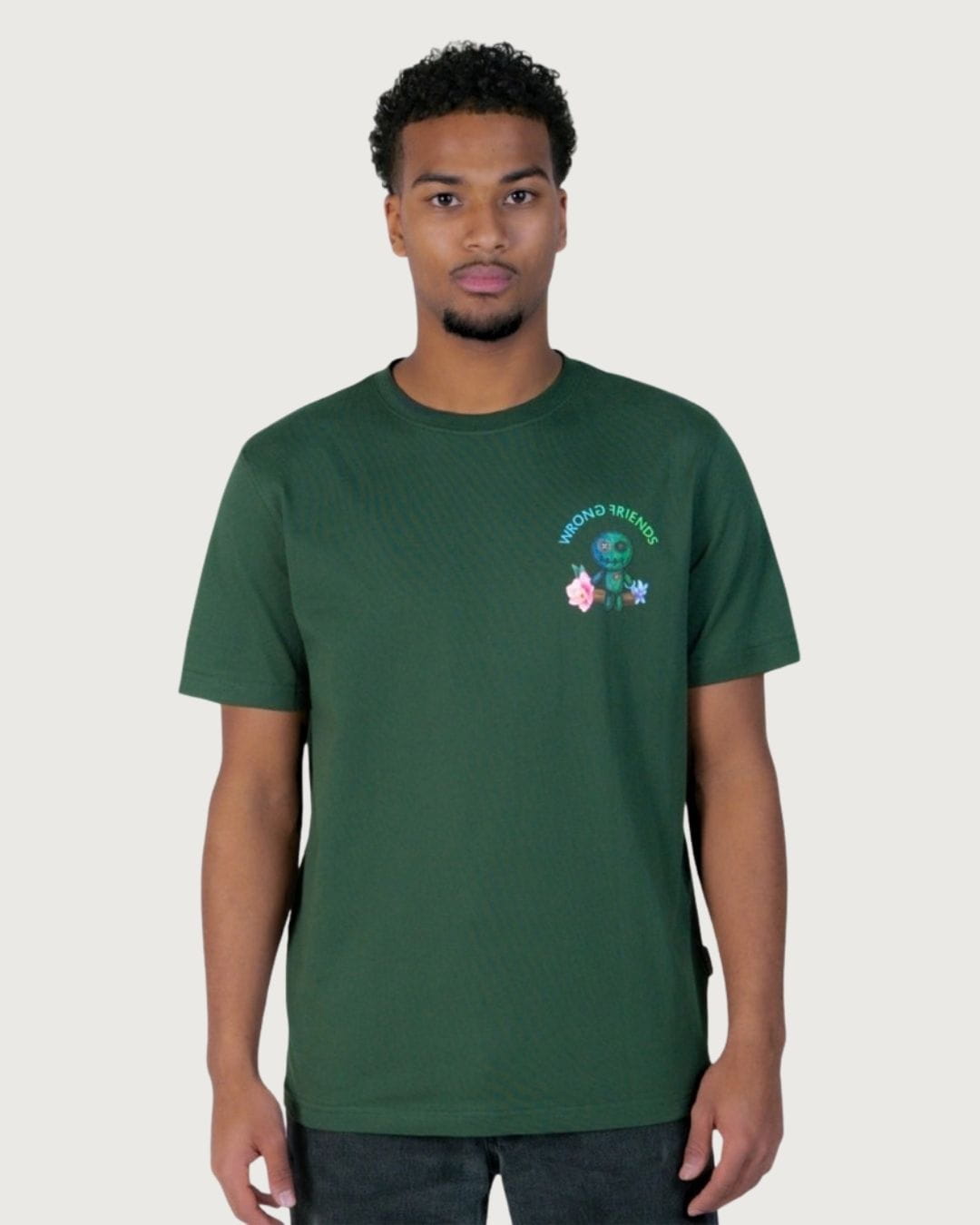 Camiseta Denver Wrong Friends negro para hombre