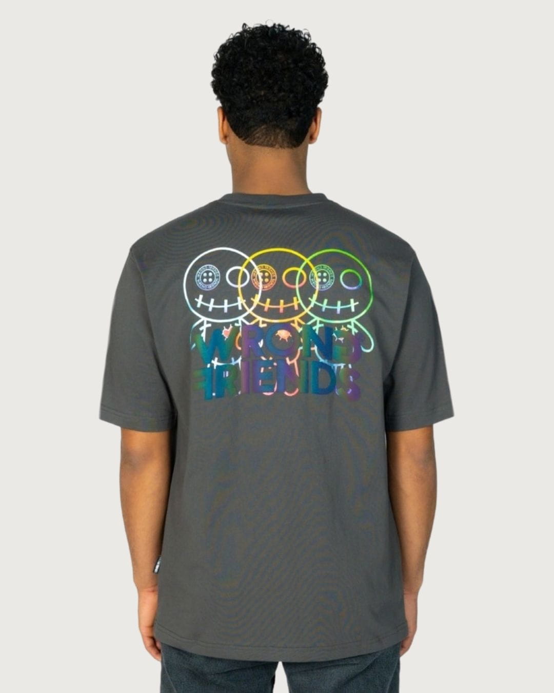 Camiseta Fort Collins Wrong Friends gris para hombre