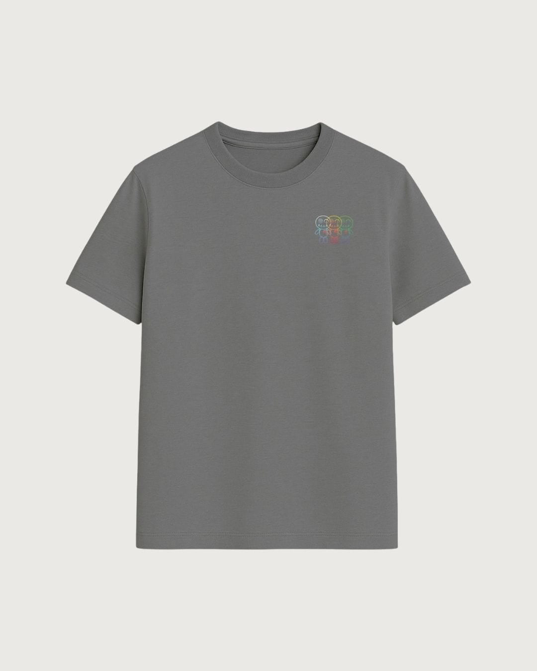 Camiseta Fort Collins Wrong Friends gris para hombre
