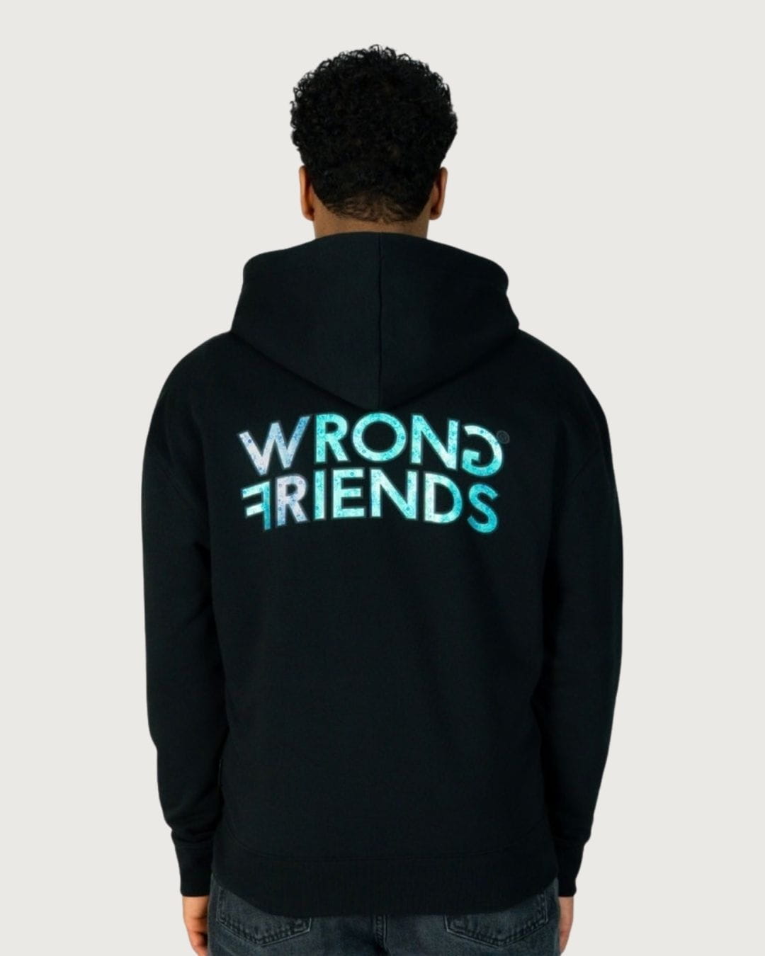 Chaqueta Hudson Wrong Friends negra para hombre