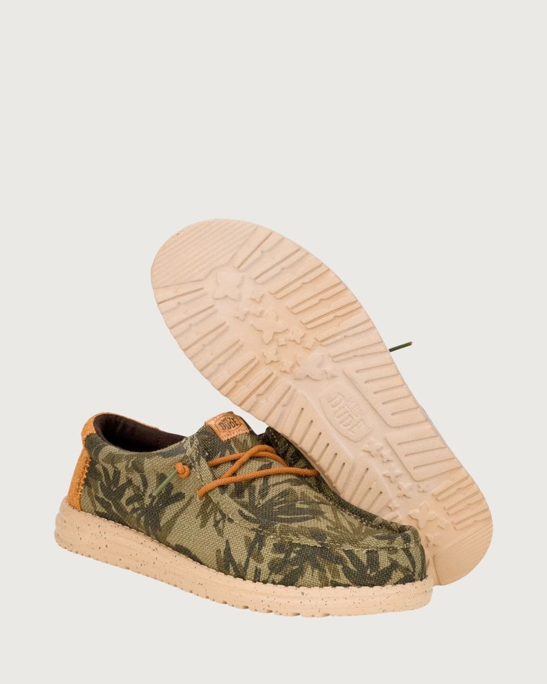 Blucher Wally Palm Yute Hay Dude