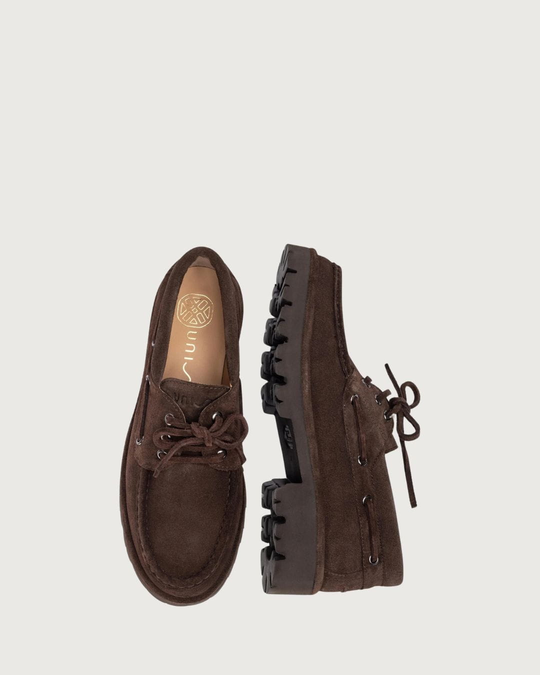 Mocasín Unisa Feudo marrón para mujer