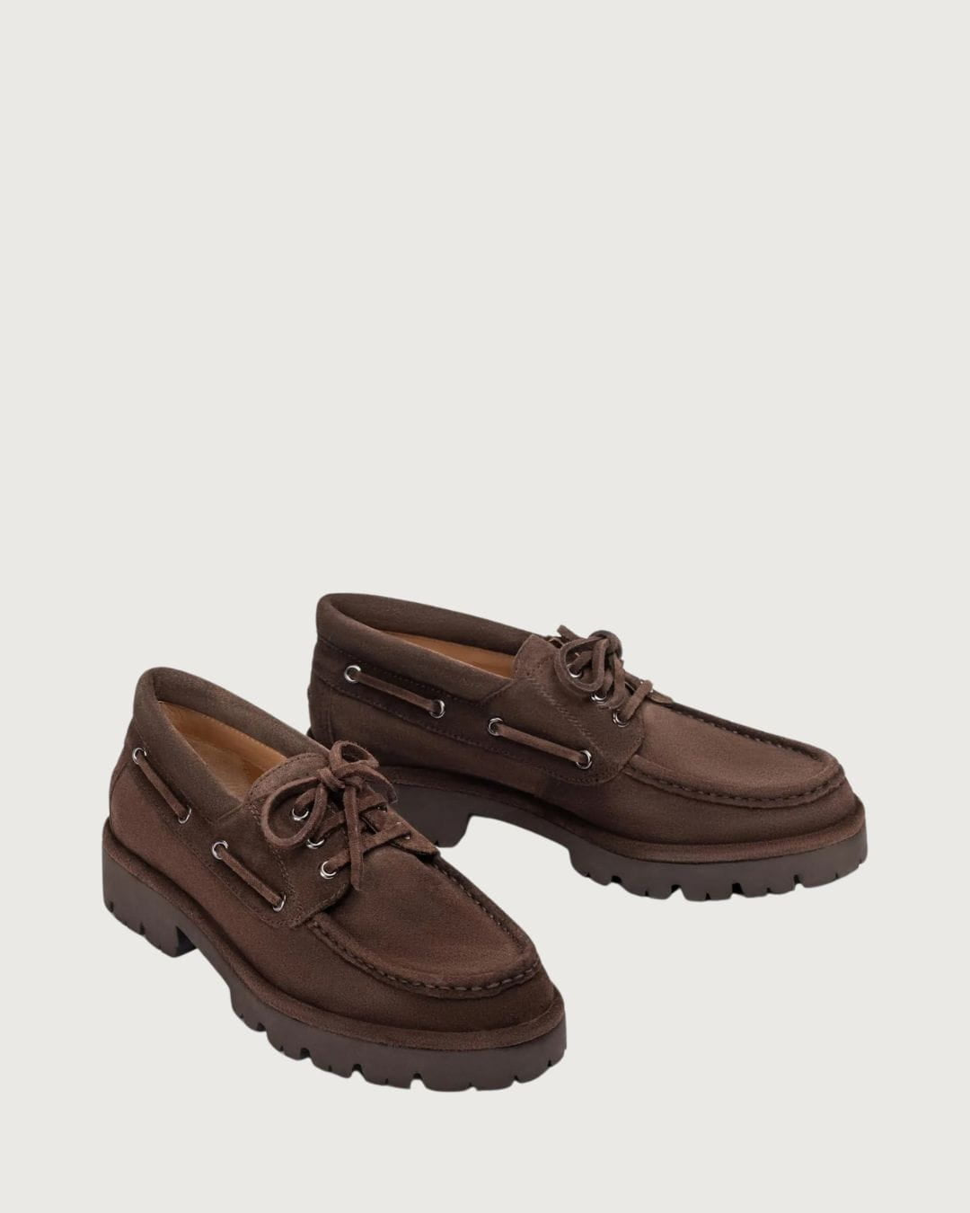 Mocasín Unisa Feudo marrón para mujer