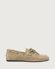 Mocasín náutico Bibi Lou beige para mujer