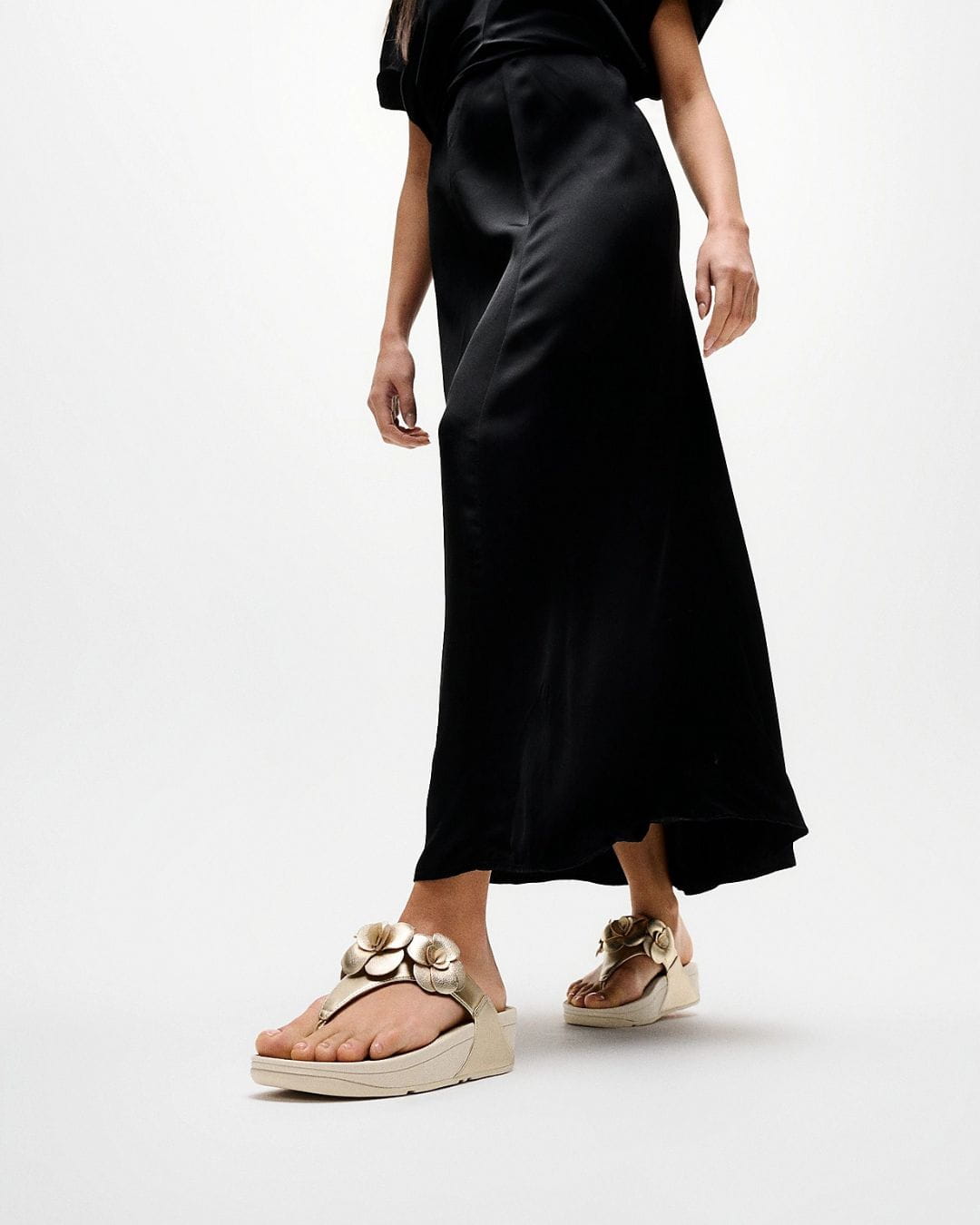 Sandalia Lulu Flower Fit Flop