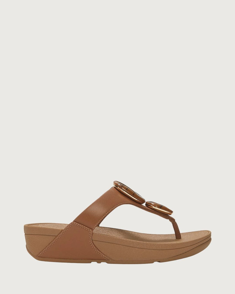 Sandalia FitFlop Lulu Marble cuero, tallas 36, 38 y 41 - imagen 1