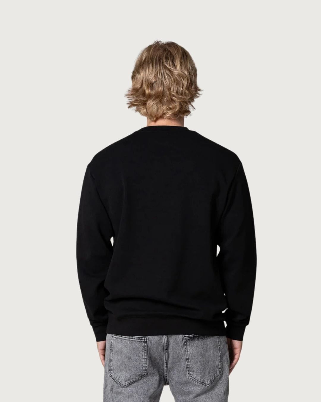 Sudadera Viena Wrong Friends negra para hombre