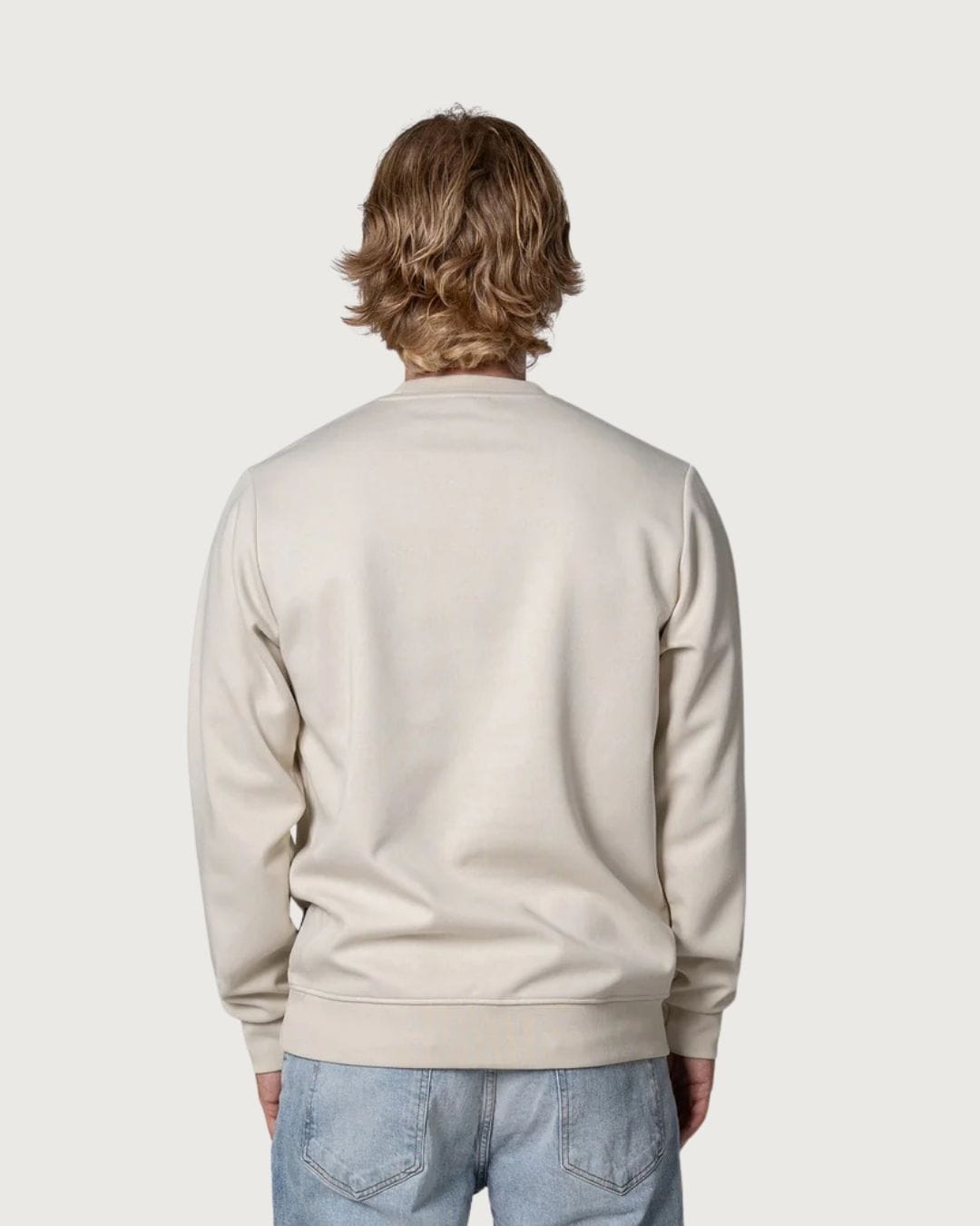 Sudadera Franklin Wrong Friends beige para hombre