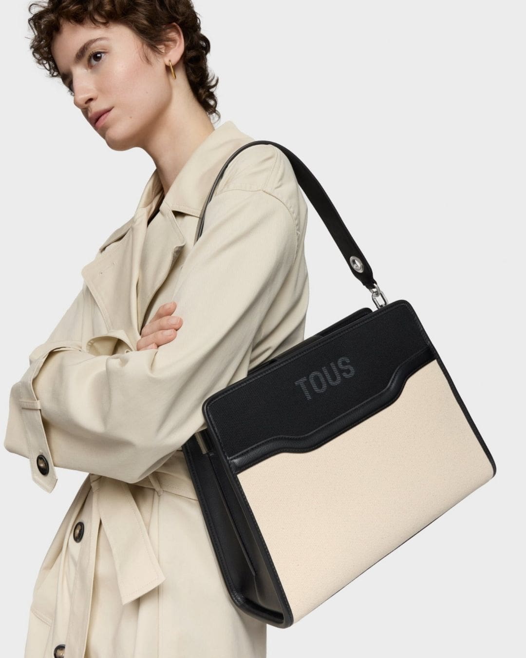 Bolso shopper Audree Canvas Tous