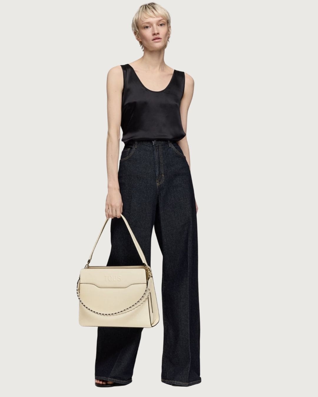 Bolso Shopper Audree Saffiano Tous