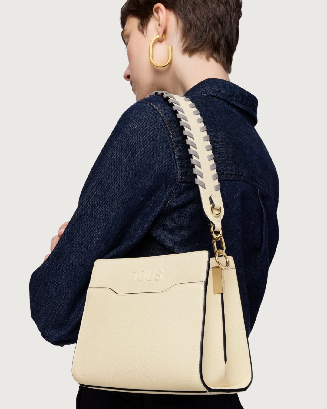 Bolso Audree Saffiano Tous