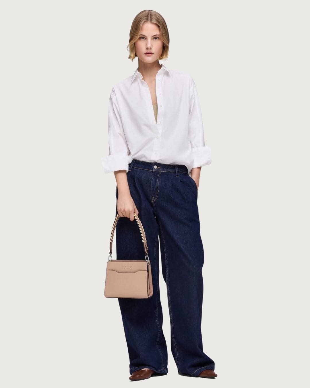 Bolso Audree Saffiano Tous