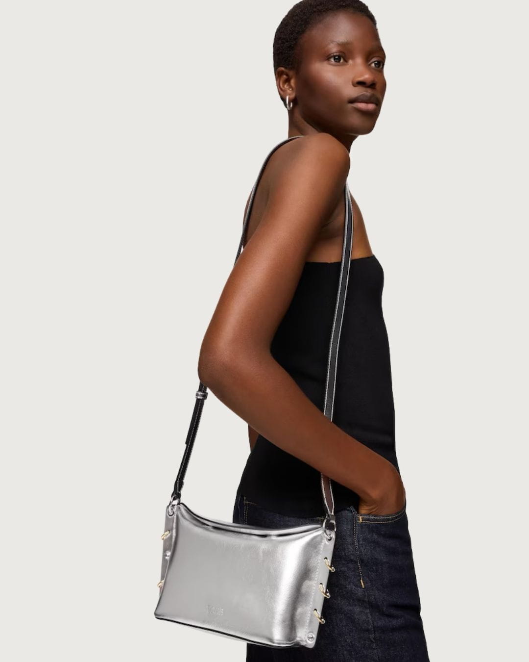 Bandolera pequeña Jewelry Studs Tous