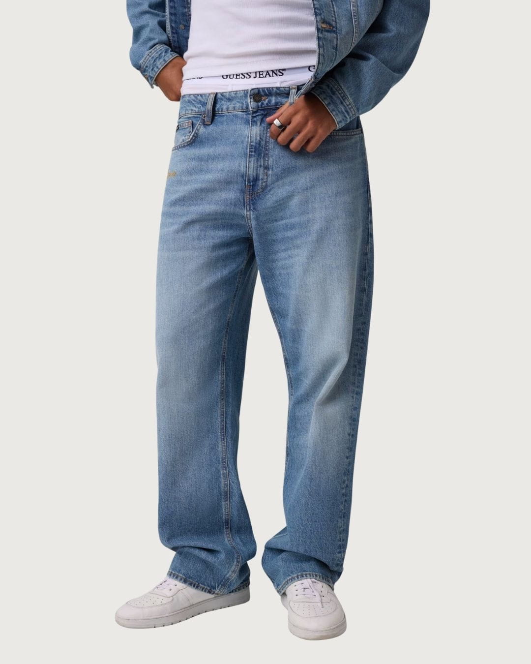 Vaquero Guess Jeans x Rolling Stones