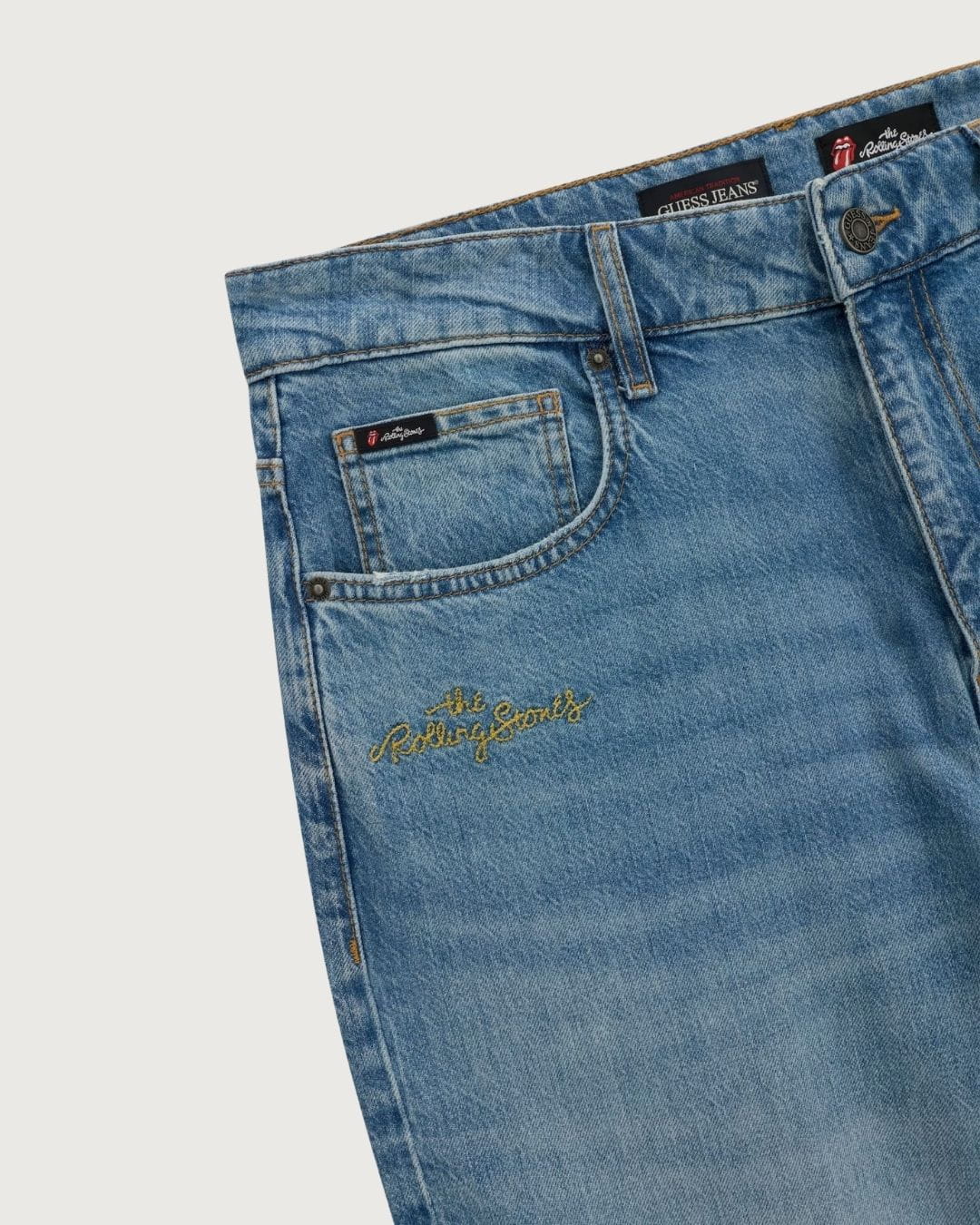 Vaquero Guess Jeans x Rolling Stones