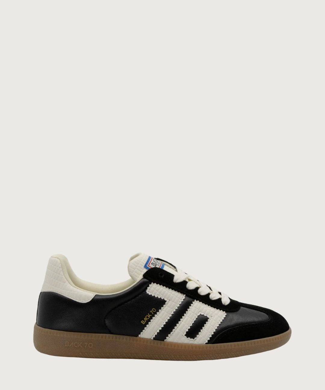 Zapatilla Back 70 Cloud Spongy negra para hombre
