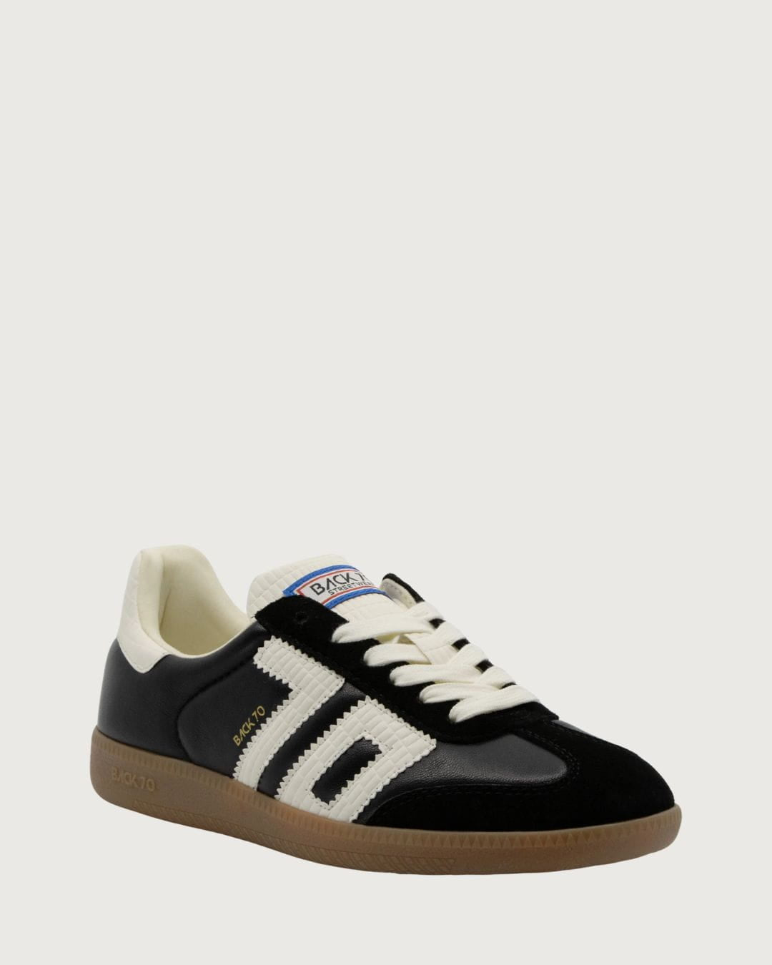 Zapatilla Back 70 Cloud Spongy negra para hombre