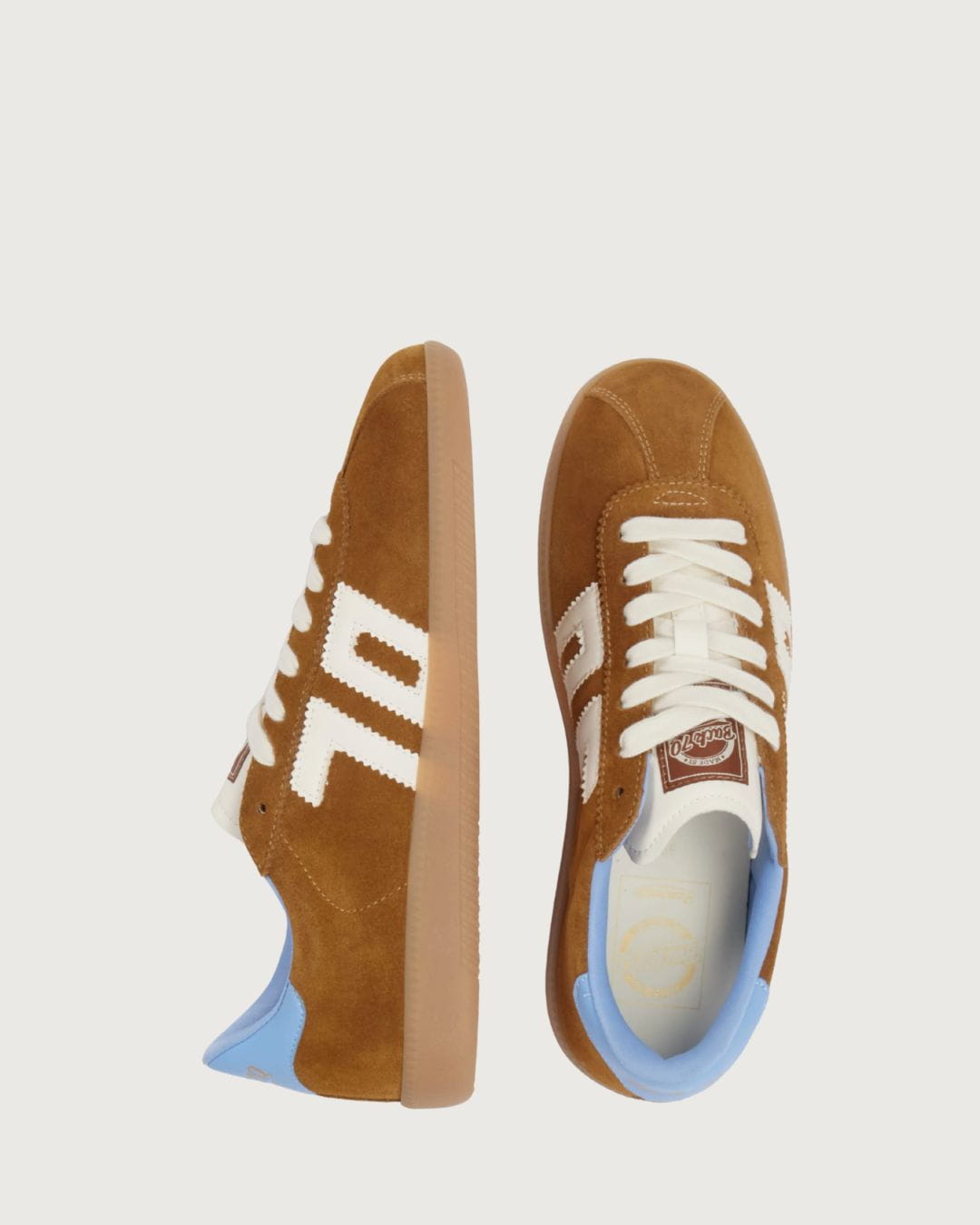 Zapatilla Back 70 shelly cuero para hombre