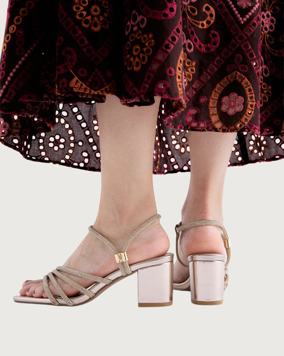 Sandalia tacón Exe Shoes