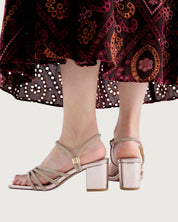 Sandalia tacón Exe Shoes