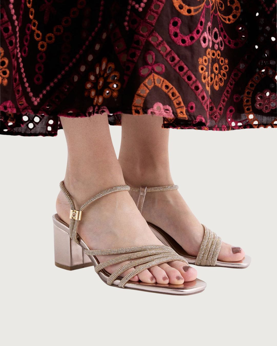 Sandalia tacón Exe Shoes